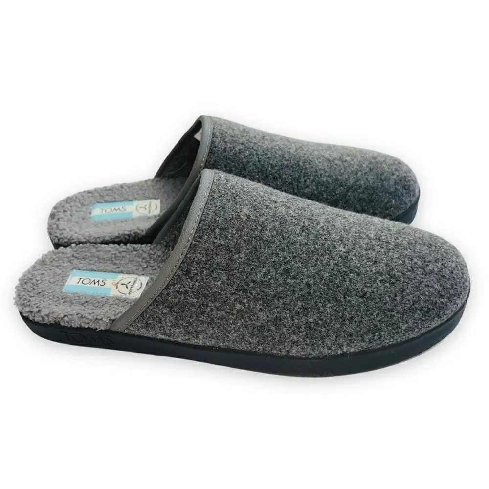 ‎Toms Harbor Slip-on Slippers Grey Men's 10